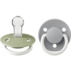 BIBS® Nachtschnuller De Lux Sage / Cloud Glow 0-36 Monate, 2 Stk.