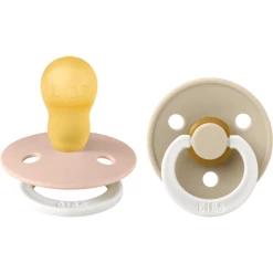 BIBS® Schnuller Colour Blush Und Vanilla Glow Ab 18 Monate, 2 Stk.