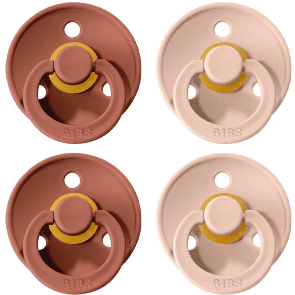 BIBS® Schnuller Colour Blush / Woodchuck 6-18 Monate, 4 Stk. 3 BIBS® Schnuller Colour Blush / Woodchuck 6-18 Monate, 4 Stk.