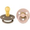 BIBS® Schnuller Colour Dark Oak/Blush 6-18 Monate, 2 Stk.