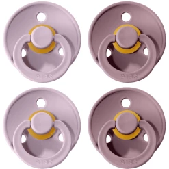 BIBS® Schnuller Colour Dusky Lilac / Heather 6-18 Monate, 4 Stk.