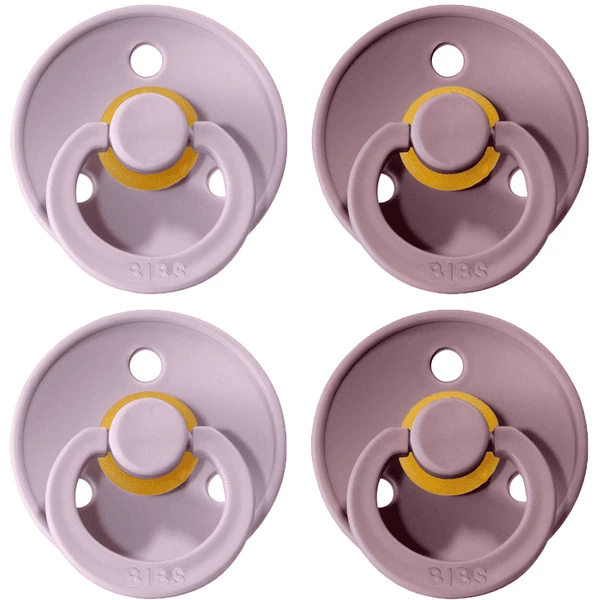 BIBS® Schnuller Colour Dusky Lilac / Heather 6-18 Monate, 4 Stk. 3 BIBS® Schnuller Colour Dusky Lilac / Heather 6-18 Monate, 4 Stk.