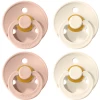 BIBS® Schnuller Colour Ivory / Blush 6-18 Monate, 4 Stk.