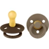 BIBS® Schnuller Colour Mocha/Dark 6-18 Monate, 2 Stk.
