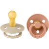 BIBS® Schnuller Colour Peach/Vanilla 6-18 Monate, 2 Stk.