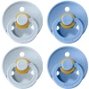 BIBS® Schnuller Colour Sky Blue / Baby Blue 6-18 Monate, 4 Stk. -Nip-Family shop bibs schnuller colour sky blue baby blue 6 18 monate 4 stk a321130