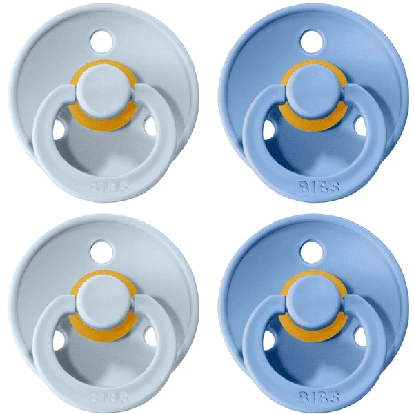BIBS® Schnuller Colour Sky Blue / Baby Blue 6-18 Monate, 4 Stk. 3 BIBS® Schnuller Colour Sky Blue / Baby Blue 6-18 Monate, 4 Stk.