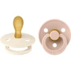 BIBS® Schnuller Colour Symmetrischer Sauger Ivory & Blush 6-18 Monate, 2 Stk. -Nip-Family shop bibs schnuller colour symmetrischer sauger ivory blush 6 18 monate 2 stk a390057