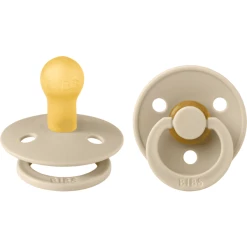 BIBS® Schnuller Colour Vanilla/Vanilla 0-6 Monate, 2 Stk.