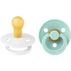 BIBS® Schnuller Colour White/Mint 0-6 Monate, 2 Stk.