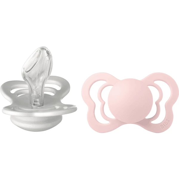 BIBS® Schnuller Couture Haze Und Blossom Silikon 6-36 Monate, 2 Stk. 3 BIBS® Schnuller Couture Haze Und Blossom Silikon 6-36 Monate, 2 Stk.