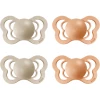 BIBS® Schnuller Couture Vanilla / Peach Silikon 0-6 Monate, 4 Stk. -Nip-Family shop bibs schnuller couture vanilla peach silikon 0 6 monate 4 stk a321180