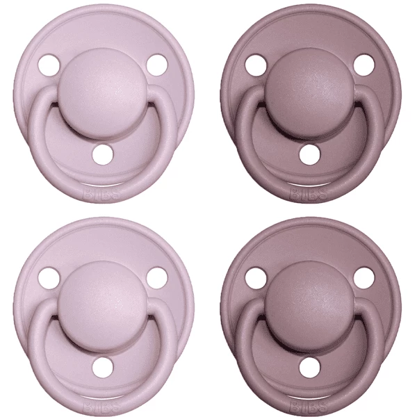 BIBS® Schnuller De Lux Dusky Lilac / Heather 0-36 Monate, 4 Stk. 3 BIBS® Schnuller De Lux Dusky Lilac / Heather 0-36 Monate, 4 Stk.