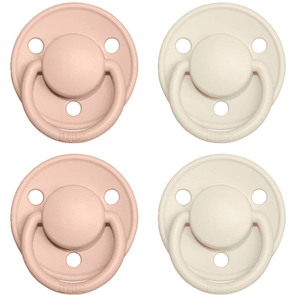 BIBS® Schnuller De Lux Ivory / Blush 0-36 Monate, 4 Stk. 3 BIBS® Schnuller De Lux Ivory / Blush 0-36 Monate, 4 Stk.