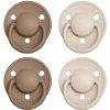 BIBS® Schnuller De Lux Vanilla / Dark Oak 0-36 Monate, 4 Stk. -Nip-Family shop bibs schnuller de lux vanilla dark oak 0 36 monate 4 stk a321144