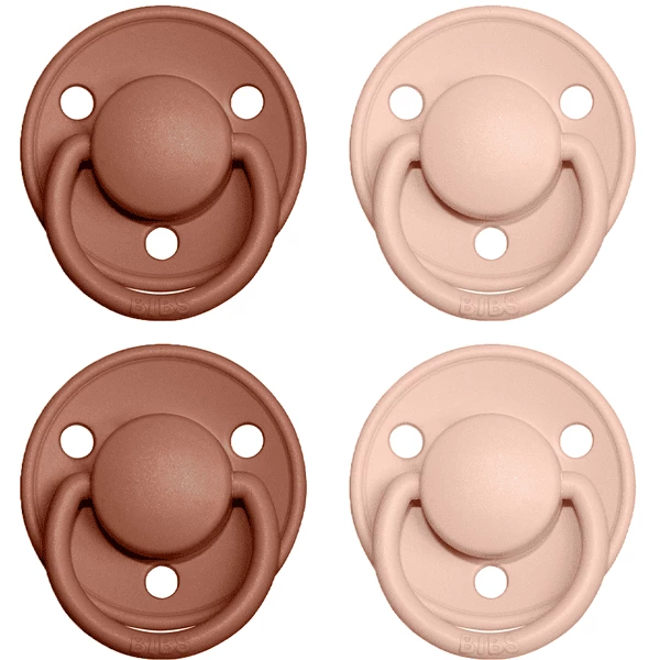 BIBS® Schnuller De Lux Woodchuck / Blush 0-36 Monate, 4 Stk. 3 BIBS® Schnuller De Lux Woodchuck / Blush 0-36 Monate, 4 Stk.