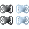 BIBS® Schnuller Supreme Baby Blue / Iron Silikon 6-36 Monate, 4 Stk. -Nip-Family shop bibs schnuller supreme baby blue iron silikon 6 36 monate 4 stk a321161