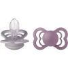 BIBS® Schnuller Supreme Fossil Grey & Mauve Silikon 6-36 Monate, 2 Stk. -Nip-Family shop bibs schnuller supreme fossil grey mauve silikon 6 36 monate 2 stk a379256