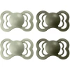 BIBS® Schnuller Supreme Sage / Hunter Green Latex 0-6 Monate, 4 Stk.