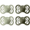 BIBS® Schnuller Supreme Sage / Hunter Green Latex 6-36 Monate, 4 Stk.