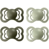 BIBS® Schnuller Supreme Sage / Hunter Green Silikon 6-36 Monate, 4 Stk. -Nip-Family shop bibs schnuller supreme sage hunter green silikon 6 36 monate 4 stk a321162