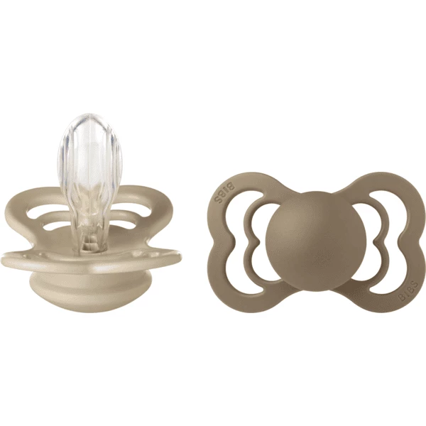 BIBS® Schnuller Supreme Vanilla/Dark Oak Silikon 6-36 Monate, 2 Stk. 3 BIBS® Schnuller Supreme Vanilla/Dark Oak Silikon 6-36 Monate, 2 Stk.