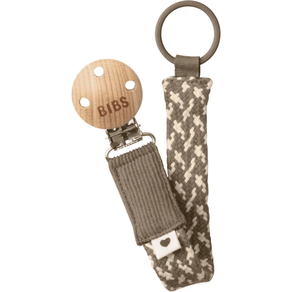 BIBS® Schnullerkette Dark Oak/Vanilla 3 BIBS® Schnullerkette Dark Oak/Vanilla
