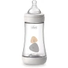 Chicco Babyfläschchen Perfect Silikon, Mittlerer Fluss 240ml, Neutral, 2M+ -Nip-Family shop chicco babyflaeschchen perfect silikon mittlerer fluss 240ml neutral 2m a314080