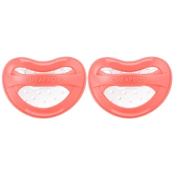 CURAPROX Baby Schnuller Gr. 1 Ab Dem 7. Monat In Coral, Duo