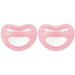 CURAPROX Baby Schnuller Gr. 1 Ab Dem 7. Monat In Pastell Rosa, Duo