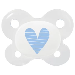 Dentistar Schnuller Newborn Herz, Blau Ab Der Geburt