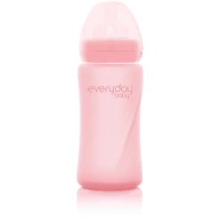Everyday® Baby Babyglasflasche Healthy+ 240 Ml Rose Pink