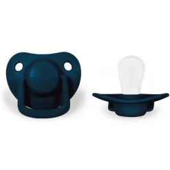 Filibabba Schnuller 0-6 Monate Dark Blue, 2 Stück