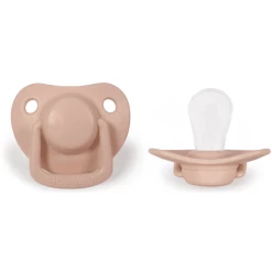 Filibabba Schnuller 0-6 Monate Peach, 2 Stück