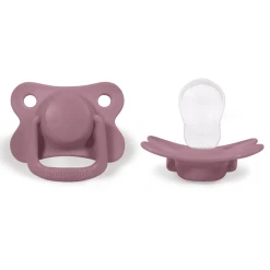 Filibabba Schnuller +6 Monate Dusty Rose, 2 Stück