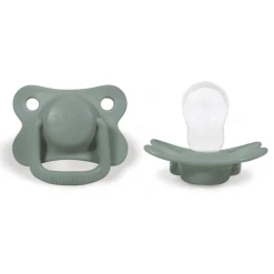 Filibabba Schnuller +6 Monate Moss Green, 2 Stück