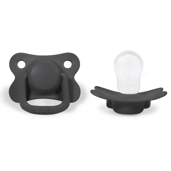 Filibabba Schnuller +6 Monate Stone Grey, 2 Stück 3 Filibabba Schnuller +6 Monate Stone Grey, 2 Stück