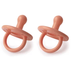 Filibabba Schnuller Silikon Ab 0 Monaten Coral, 2 Stück