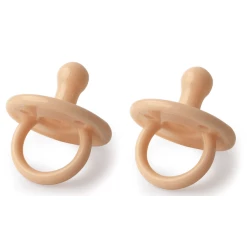 Filibabba Schnuller Silikon Ab 0 Monaten Peach, 2 Stück