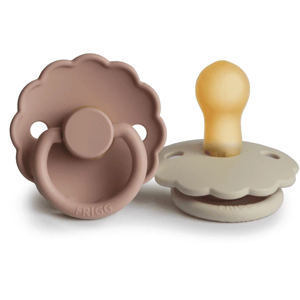 FRIGG Schnuller Daisy Blush/Cream 0-6 Monate 3 FRIGG Schnuller Daisy Blush/Cream 0-6 Monate