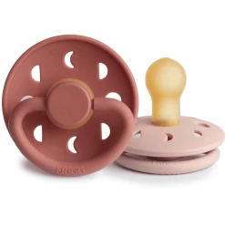 FRIGG Schnuller Moon Phase Blush/Powder Blush 0-6 Monate
