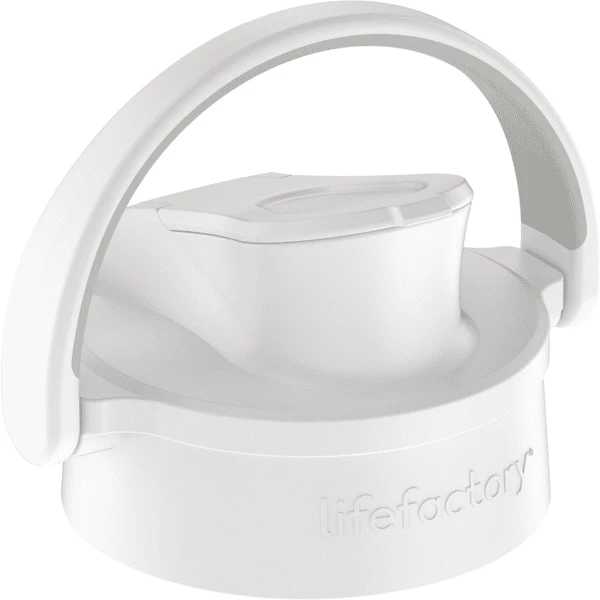 Lifefactory Active Cap Arctic White Für Glasflaschen 3 Lifefactory Active Cap Arctic White Für Glasflaschen