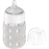 Lifefactory Baby-Weithalsflasche 235 Ml Mit Silikonsauger, Cool Grey