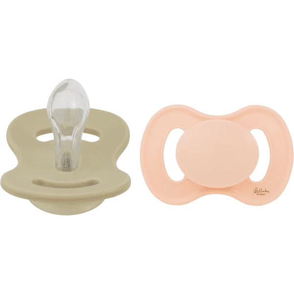 Lullaby Planet Schnuller Symmetrischer Aus Silikon Gr. 1 Lake Green & Alabaster, 2er Pack 3 Lullaby Planet Schnuller Symmetrischer Aus Silikon Gr. 1 Lake Green & Alabaster, 2er Pack