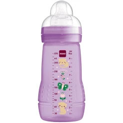 MAM Babyflasche Easy Active 270 Ml 0+ Monate, Katze/ Schmetterling