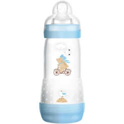 MAM Babyflasche Easy Start Anti-Colic, 320 Ml Ab 4+ Monate, Bär