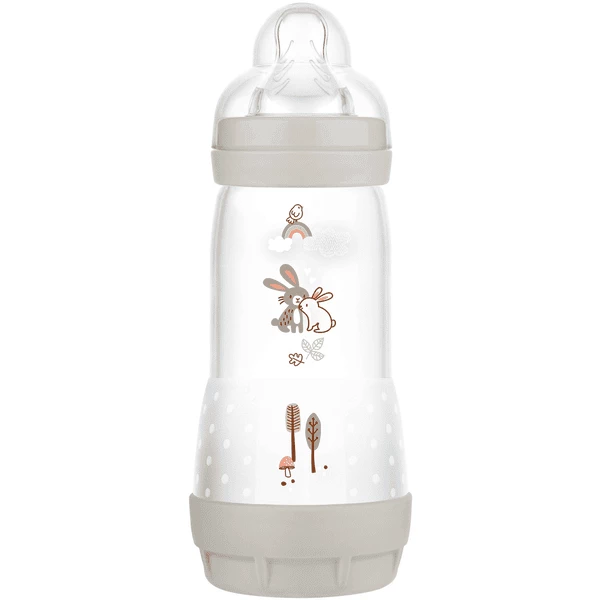 MAM Babyflasche Easy Start Anti-Colic, 320 Ml Ab 4+ Monate, Hase 3 MAM Babyflasche Easy Start Anti-Colic, 320 Ml Ab 4+ Monate, Hase