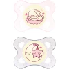 MAM Nachtschnuller Rosa / Transparent 0 - 6 Monate Silikon 1 MAM Nachtschnuller Rosa / Transparent 0 - 6 Monate Silikon -Nip-Family shop mam nachtschnuller rosa transparent 0 6 monate silikon a010081