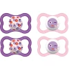 MAM Schnuller Air 6 - 16 Monate In Rosa / Lila Silikon 4 Stück -Nip-Family shop mam schnuller air 6 16 monate in rosa lila silikon 4 stueck a236744