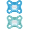 MAM Schnuller Comfort Silikon, 0+ Monate, 2 Stk, Blau + Türkis -Nip-Family shop mam schnuller comfort silikon 0 monate 2 stk blau tuerkis a382436